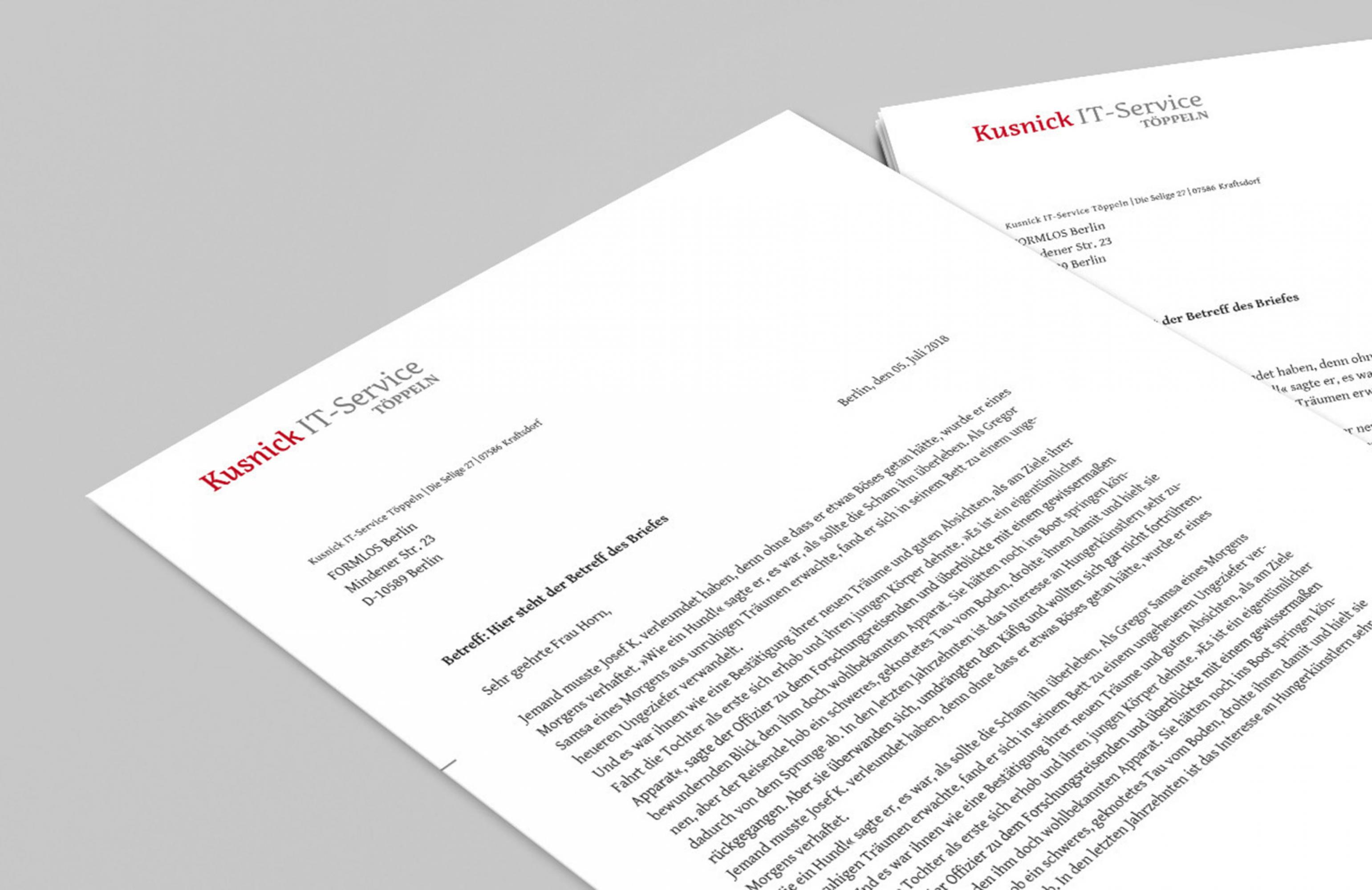 Briefpapier-Design-IT-Service-Kopfzeile