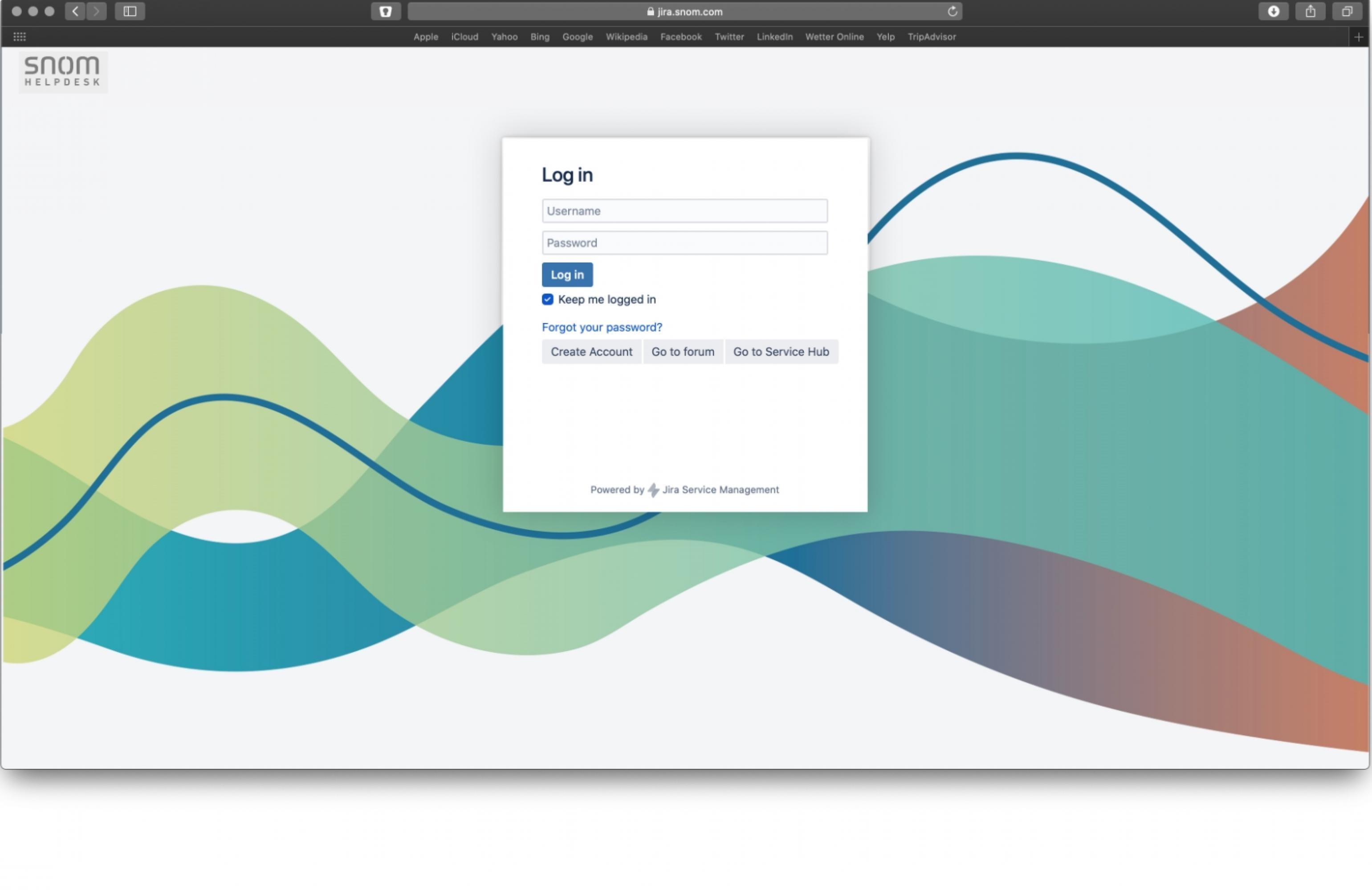 Rebranding-Login-Webseite