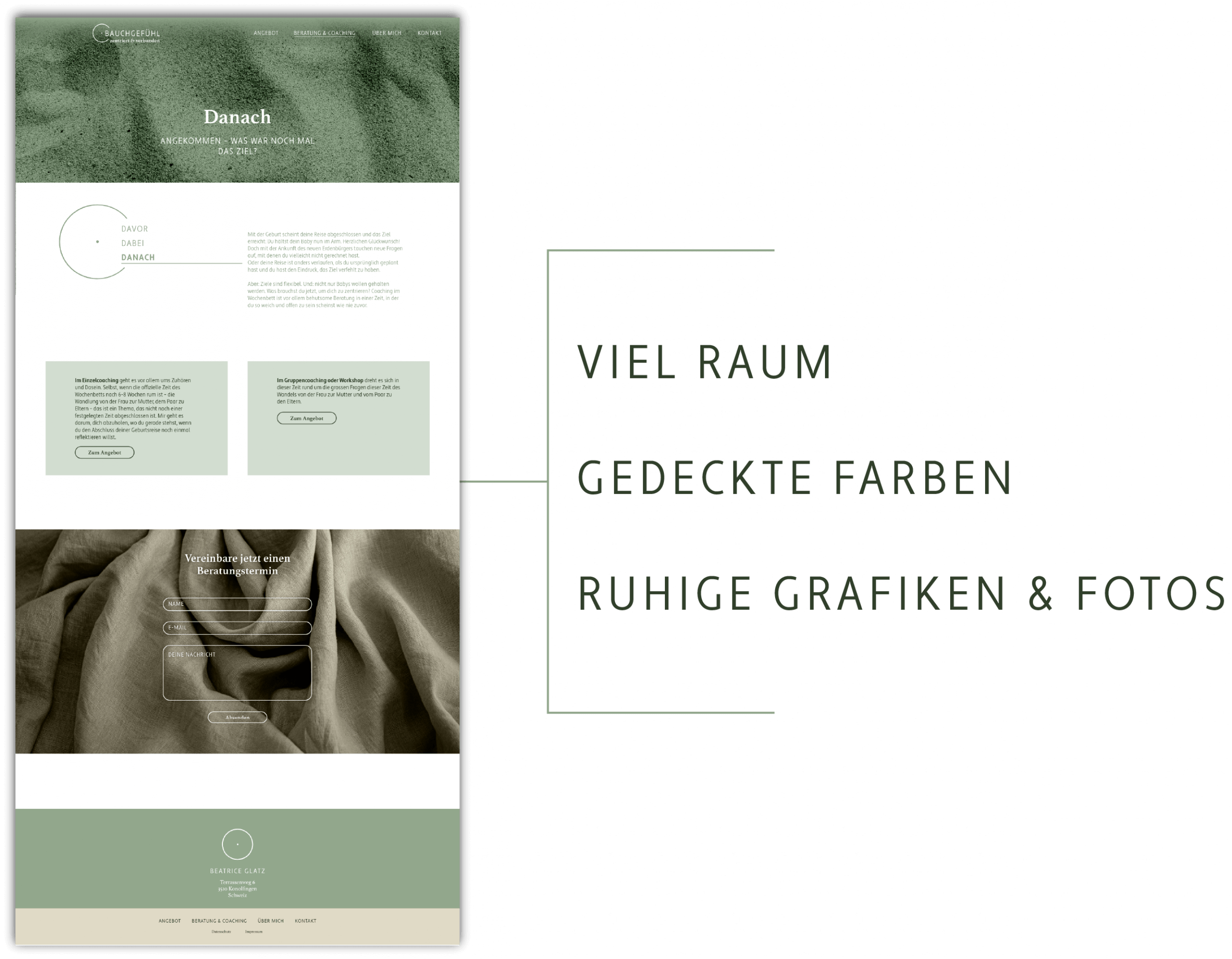 Webdesign-Konzeption