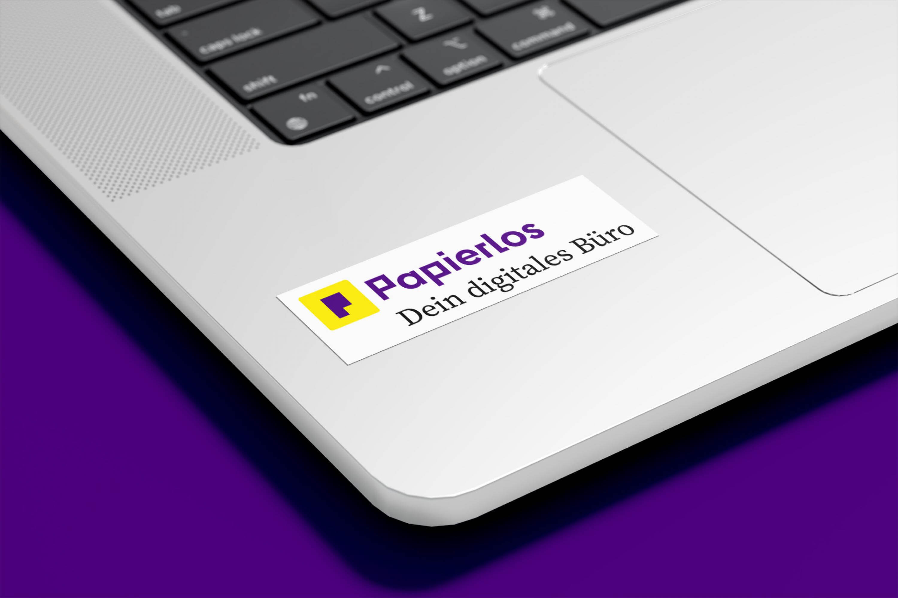 2024-01-10-Papierlos-Laptop-Sticker-Lila